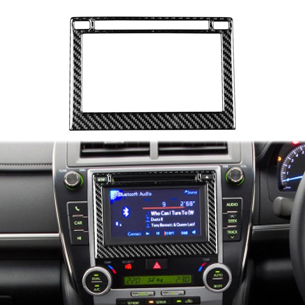 Toyota Camry 12-14 Carbon Fiber Interior Parts: Steering Wheel, Console, Gear Shift, Door Handles