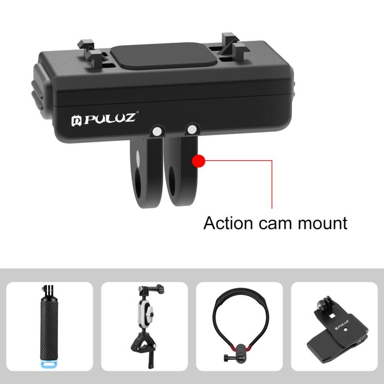 Für Insta360 Ace / Ace Pro / X4 PULUZ Magnetische Schnellwechsel-Basishalterung (Schwarz)
