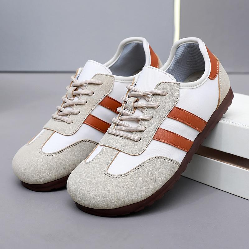 Spring and Autumn New Versatile Women's Shoes Casual Fashion One-pedal Flat Baseplate Shoes Soft Sole Non-slip Women's Single Shoes