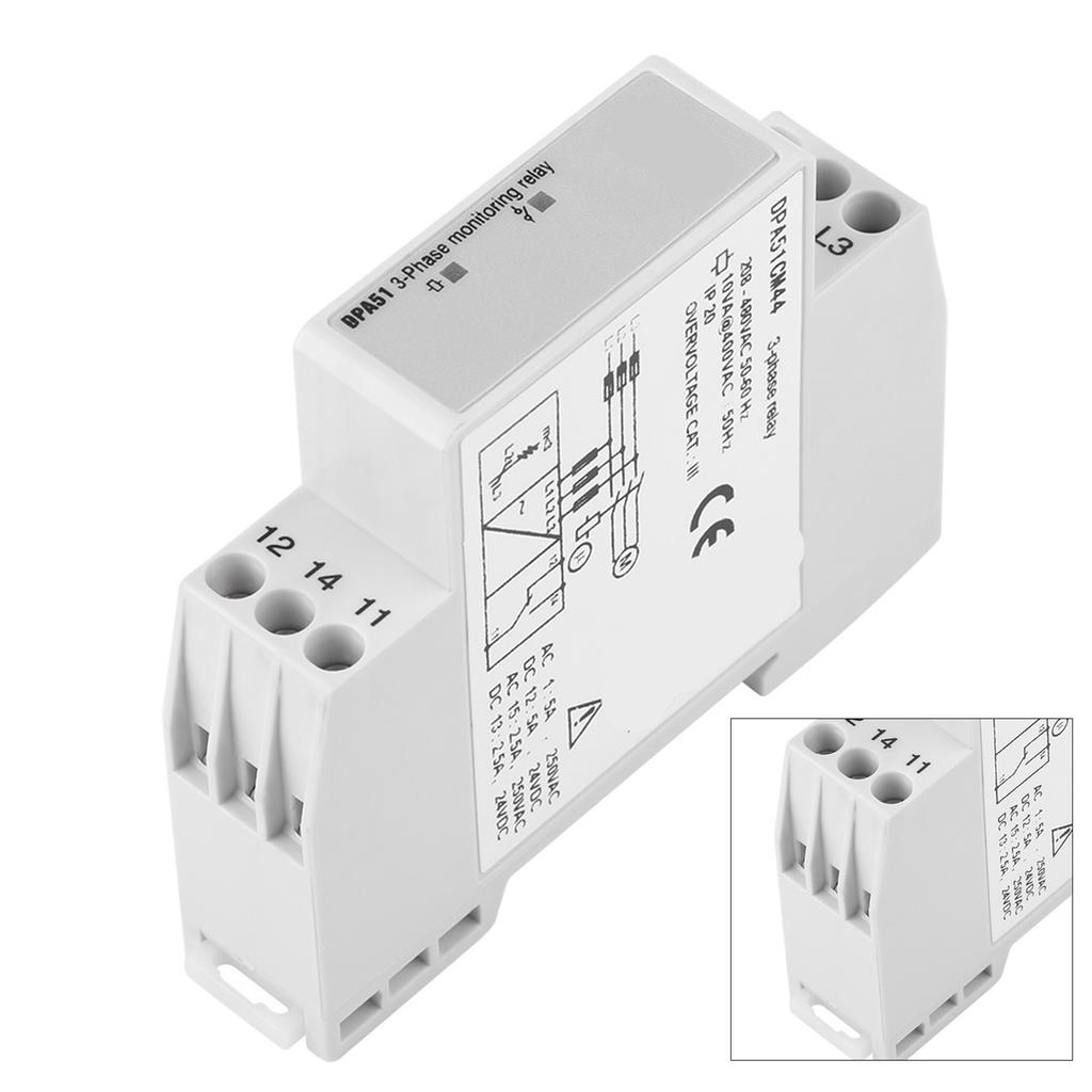 DPA51CM44 3-Phasen-Überwachungsrelais Phasenfolgeschutz 208-480VAC