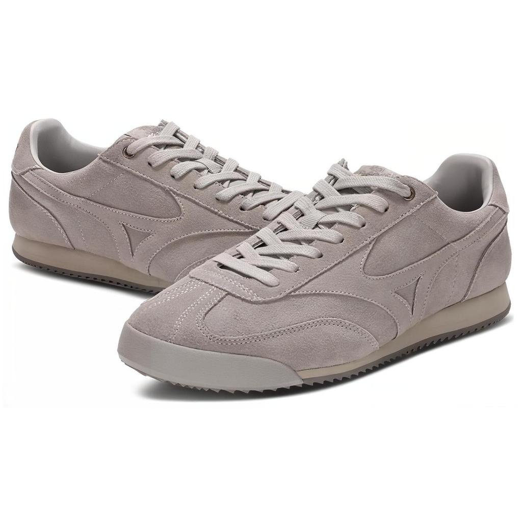 Mizuno LG 60S Retro Trend Comfortable Versatile Shock Absorbing Low Top Running Shoes Unisex sneaker Mud-Brown D1GH231104