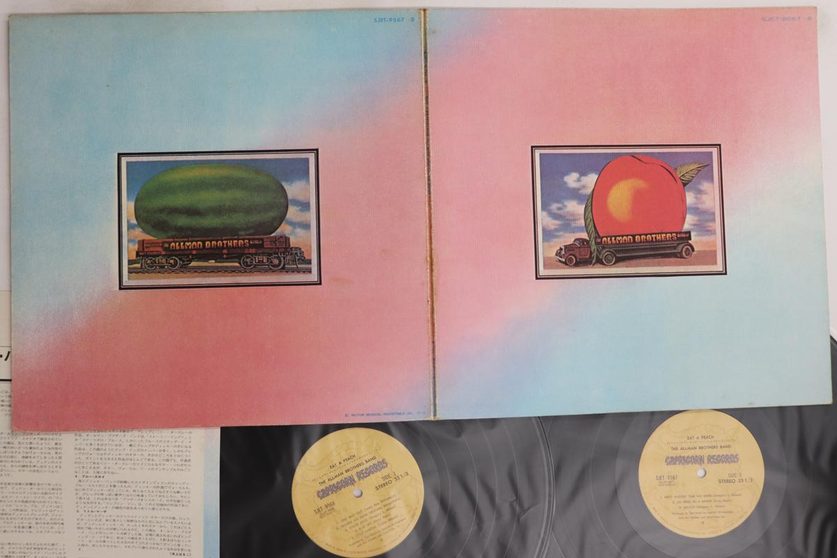 

LP Record ALLMAN BROTHERS BAND - Eat A Peach SJET95678 CAPRICORN 1975 Japan Rock Used