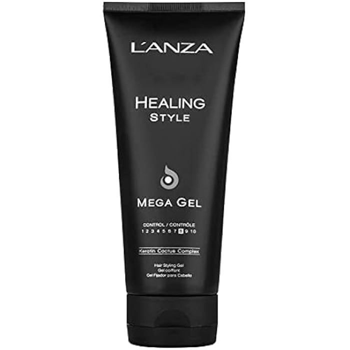 Gel Coiffant - L'ANZA - Formule Kératine - Fixation Forte - Sans Alcool - 150 Ml