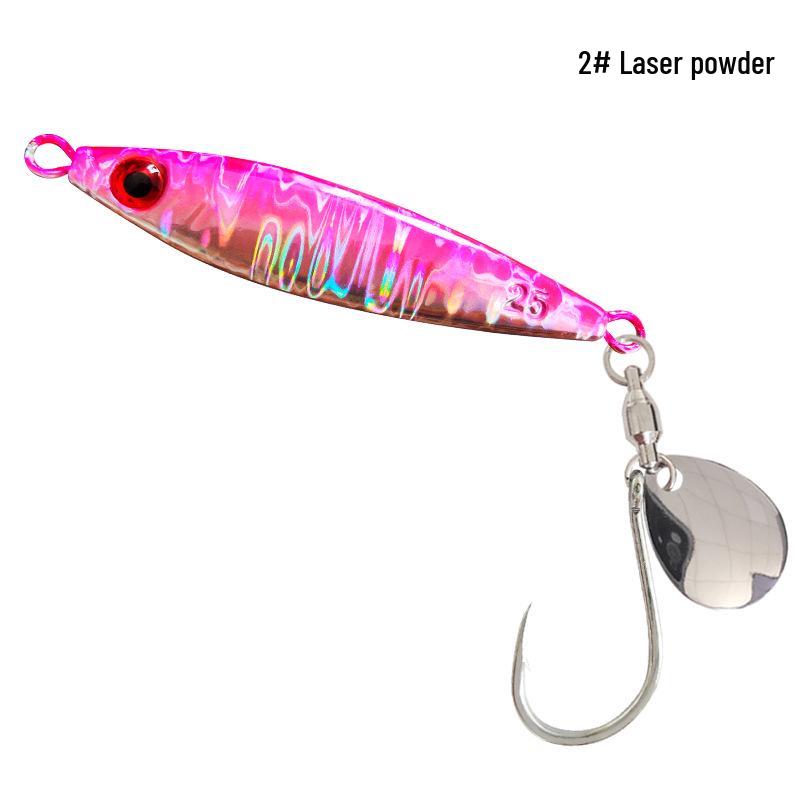 

Маленькая толстая блесна-спиннер: Одинарный крючок, дальний заброс, универсальная искусственная приманка для морской рыбалки, макрель 10g