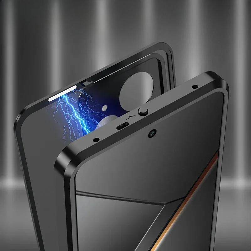 For Magsafe Magnetic Translucent Matte Case For Realme NEO 7 GT 7 Pro Metal Camera Lens Protection Back Cover For OPPO Realme GT 7 Pro