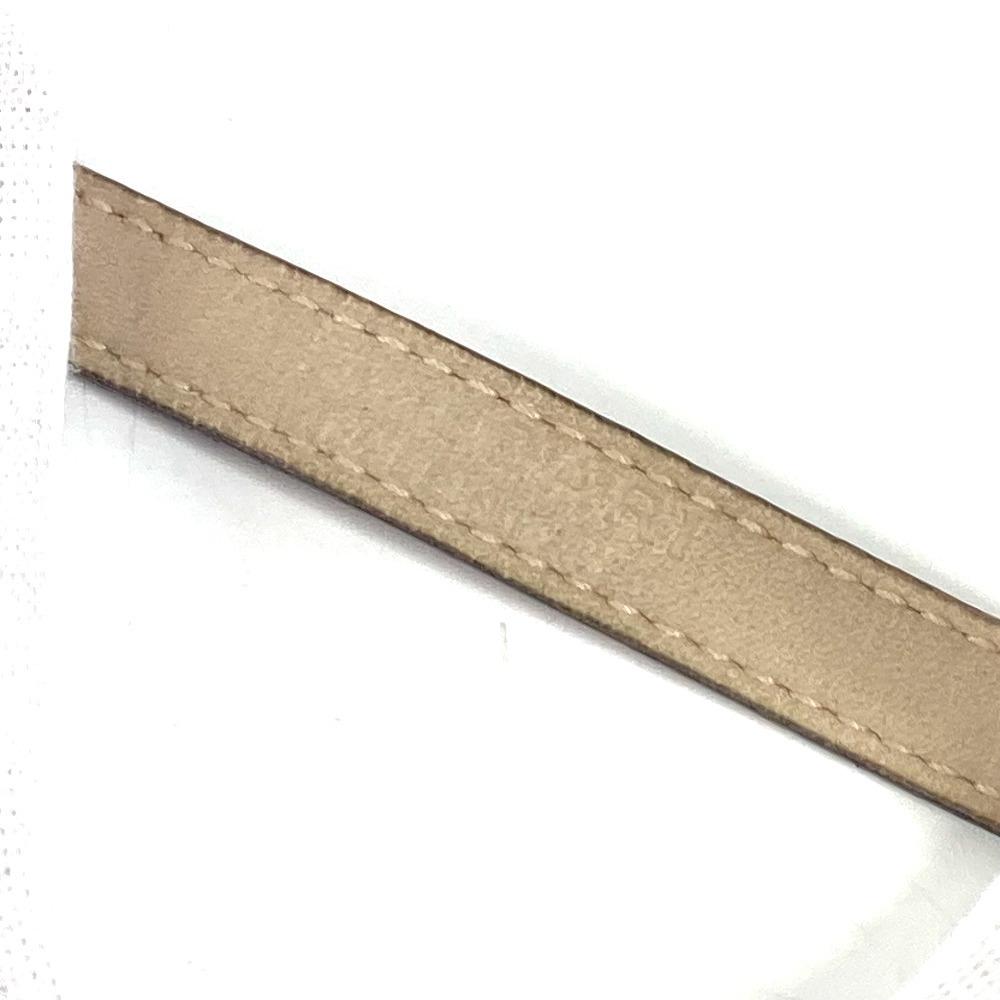 Bvlgari Double Bangle Serpenti Forever Logo Bracelet Leather Pink Based/Gold