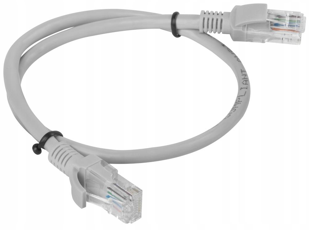 Patchcord Lanberg UTP kat.5e 2m szary