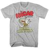 Hagar der Schreckliche Bierjäger T-Shirt - Graues Unisex T-Shirt