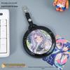 Drop-Proof 58mm/75mm Transparent Button Badge Protector Pendant - Anime Merchandise Storage Sleeve