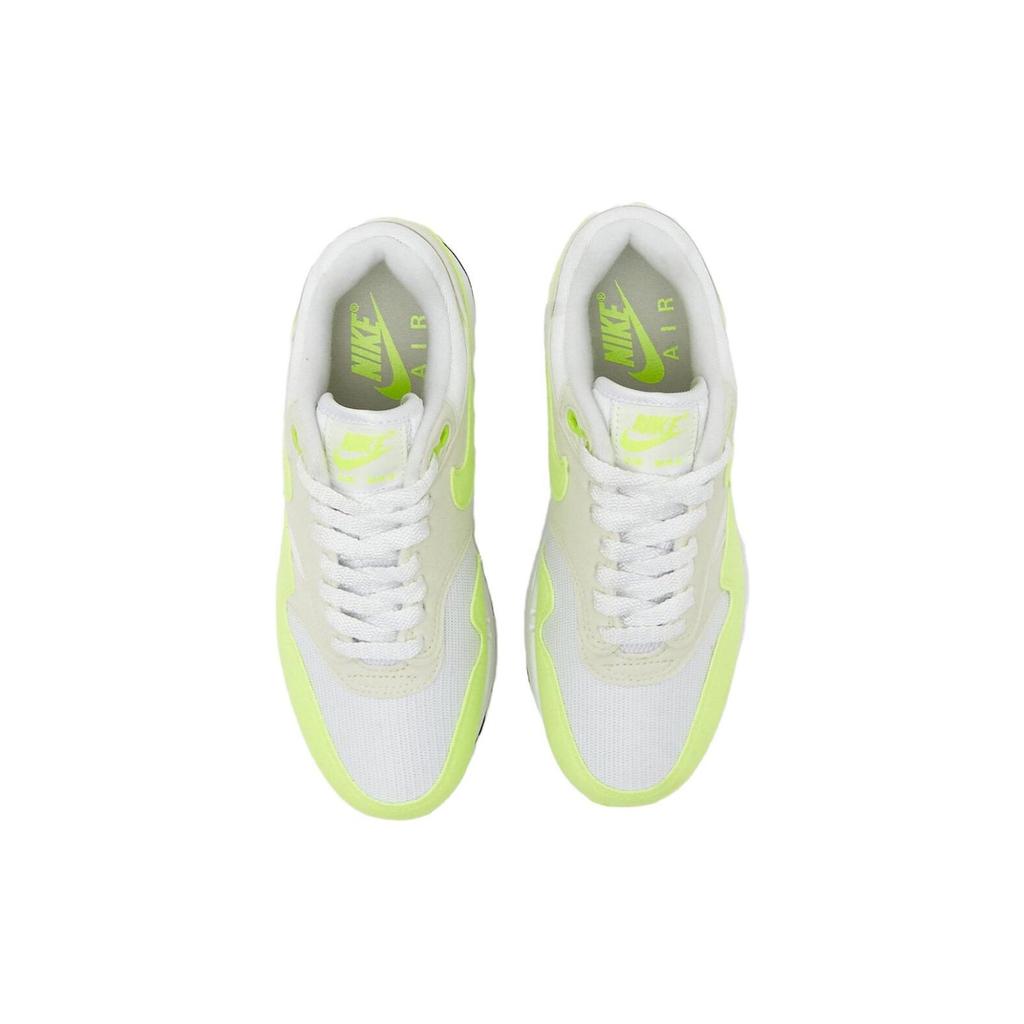 Nike Air Max 1 Volt Women Sneakers White Sea-Glass Black DZ2628-100