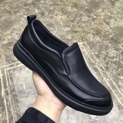 Businesskleid Herren Freizeitschuhe aus Leder Atmungsaktives Leder Britische Lederschuhe Herren Einzelschuhe