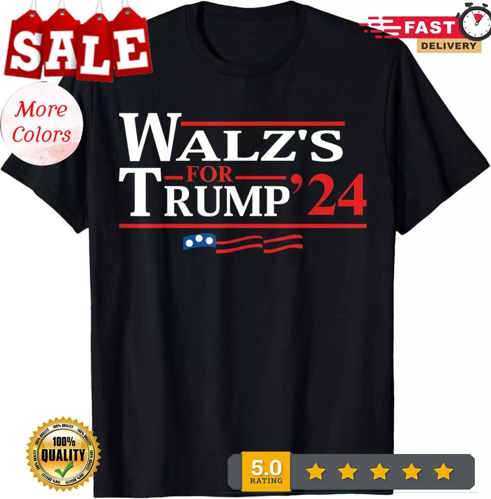 2025/Walz s for Trump - Waltz s For Trump T-Shirt Unisex T-Shirt S