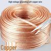 High Voltage Grounding Cable: Soft Stranded Copper, 1016/35/25 SQMM, Transparent Copper Core
