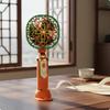 Retro Handheld Fan 3Speed Adjustable Chinese Style Portable Lightweight for Travel, Office,