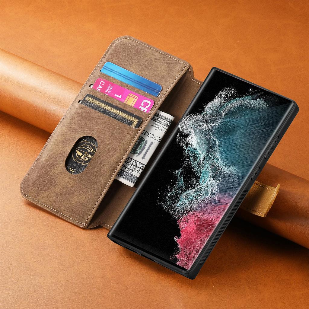 Ultimate Shockproof Wallet Case for Samsung A13/A14/A15/A17...S21/S22/S23...| Card Holder + Stand + RFID Protection