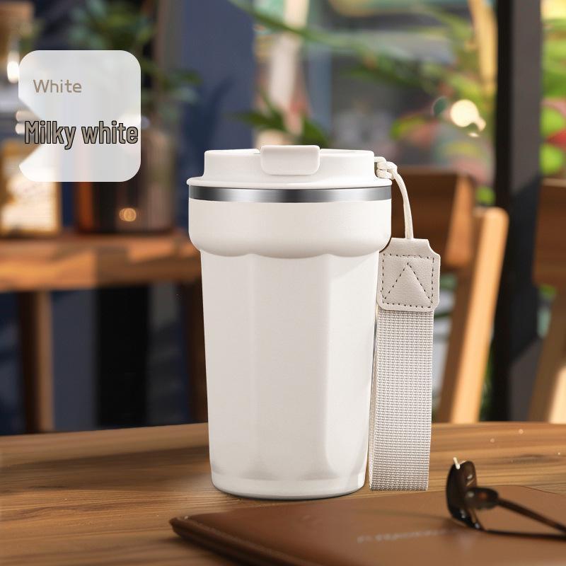 

4th Gen Portable Coffee Cup with 304 Stainless Steel Liner, Durable Heat & Cold Retention, High-Quality Design, Multi-Color Options 380ml