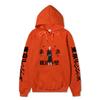 Tokyo Revengers Hoodie with Ryuguji Ken Print, Long Sleeve Pullover Sweatshirt, Anime Street Casual Unisex Sweatshirt with Japanese Text Sleeves