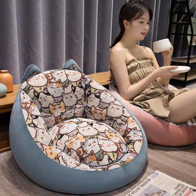 Cushion Backrest Floor Reading Seat Cushion Thickened Futon Lazy Sofa Sitting Pier Bedroom Carpet Chair