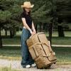 Outdoor Camping Storage Bag Travel Duffel Handheld Backpack Multi-Functional Large-Capacity Wheeled Pack