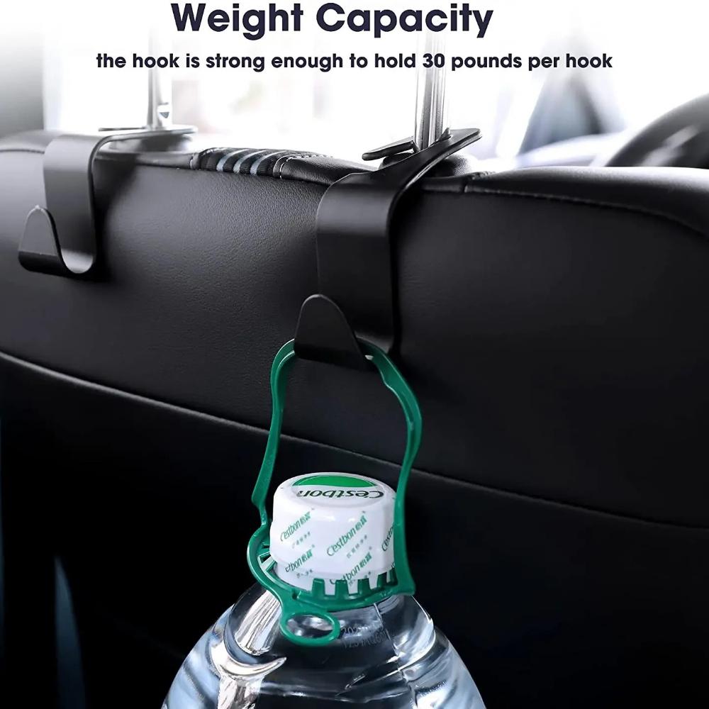 1/1/1Pack Hooks for Bags Car Clips Front Seat Headrest Organizer Holder Auto Fastener Hangers Car Storage Interior Accessories