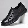 Hochwertige Marken Herren Leder Freizeitschuhe Sommer Tägliches Pendeln Fahrschuhe Rutschfest Atmungsaktiv Business Schuhe für Herren