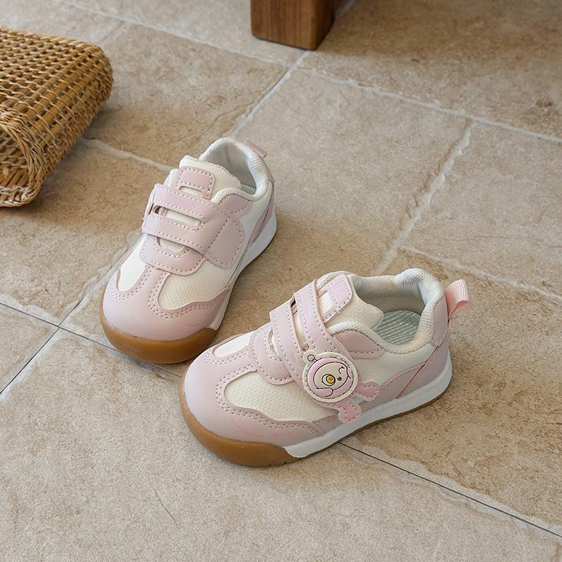 

Baby Toddler Shoes Four Seasons Shoes 0 To 3 Years Old Baby Shoes Soft Bottom Non-slip Girls Boys Mesh Breathable Single Shoes 25