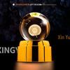 Creative Rotating Crystal Ball Night Light: Decorative Craft for Bedroom Atmosphere and Festive Gift.