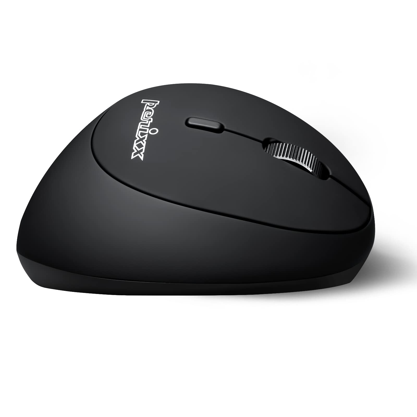 

Perixx PERIMICE-819 Ergonomic Multi-Device Mouse, Supports 3 Simultaneous Connections, Bluetooth USB Receiver (Type-C, Type-A), Wireless