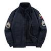 Winter New Pilot Tooling American Retro World War II Tank Suit Jacket Version Plus Velvet Coat Cotton-padded Clothes