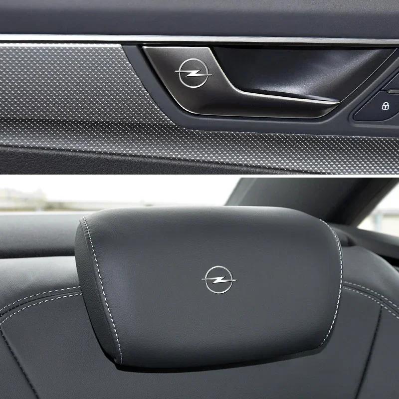 HUHO6 1/2/5/10PCS Car Interior Dekoration Stickers Badges Auto Styling For Opel Astra Insignia Corsa Zafira Meriva Mokka Vivaro Vectra