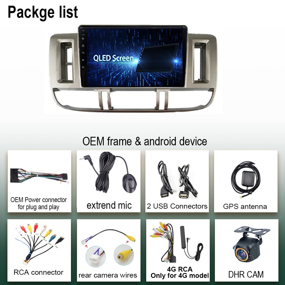 Android 14 For Nissan X-Trail X Trail 1 T30 2000 - 2009 Carplay Autoradio Multimedia Radio Video Player Navigation Screen 2din