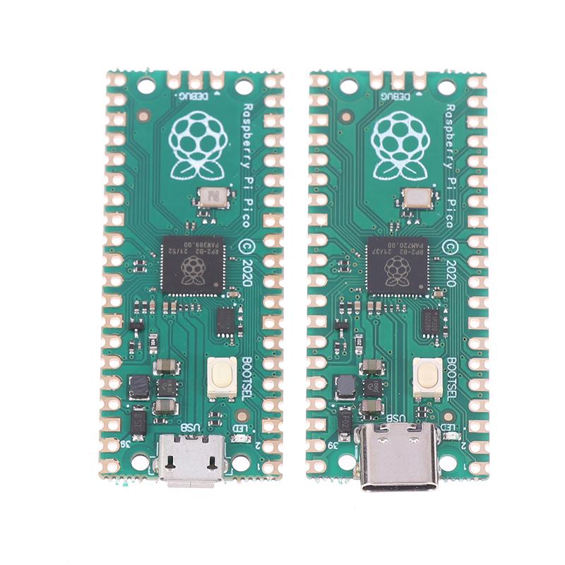 Deska Raspberry Pi Pico Rp2040 Type-C / Micro Dvoujádrový 264kB Arm Nízkoenergetický Vysoce výkonný Procesor Cortex-M0+