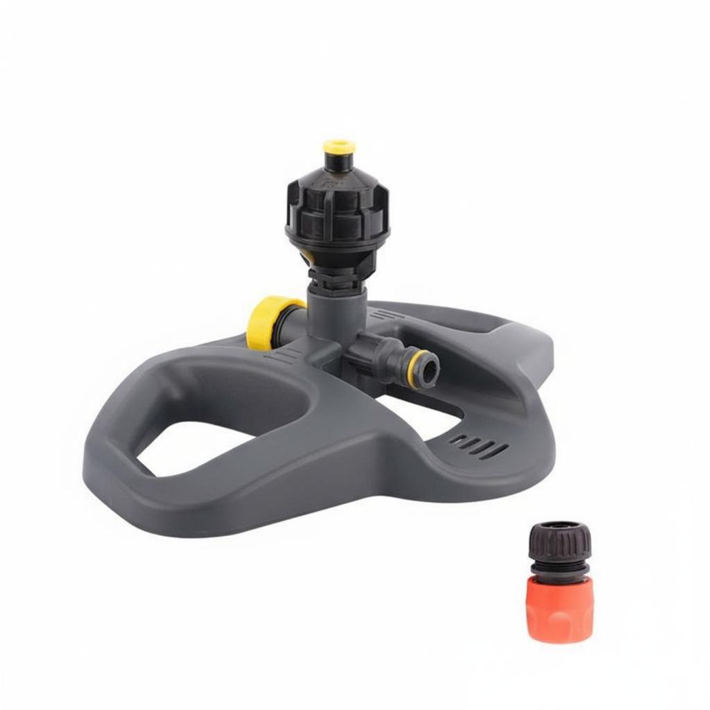 360 Degree Rotating Sprinkler Wide Coverage Automatic Garden Sprinkler Water Spray Spray Head Long-Lasting ABS Plastic Gardening