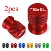 For Rebel 300 Rebel 500 CMX Rebel300 Rebel500 Rebel1100 Motorcycle Tire Valve Air Port Stem Cap Cover Plug CNC Aluminum