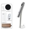 Lampada per unghie a LED, asciugatrice per unghie ad asciugatura rapida, supporto per cintura, lampada per unghie portatile in metallo per saloni, uso domestico e in viaggio