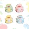 Macaroncolored Dinosaur Stuffed Animal Doll Fluffy Hugging Pillow Kids Gift