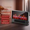 Graphene Electric Heater: AI Voice-Controlled Fast Heating Fireplace for Bedroom
