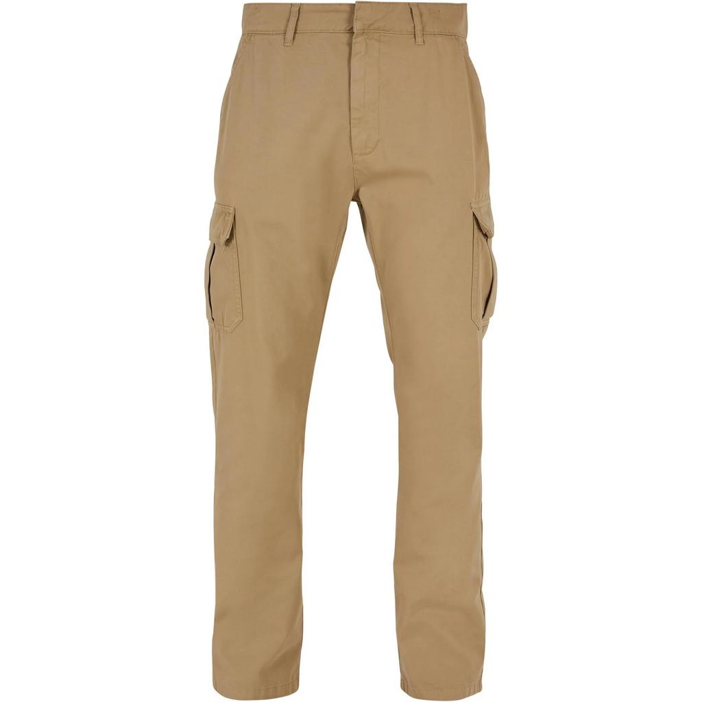 Urban Classics Mens Straight Leg Cargo Trousers