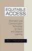 The Equitable Access : Information and Communication Technology for Open and Distance Learning Book