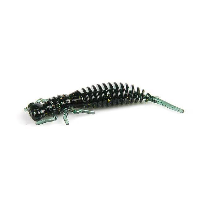 Bear King L16 Floating Soft Worm Lure: Attracts Big Bass, Perch, Asp, and More. Perfect for All-purpose Fishing.