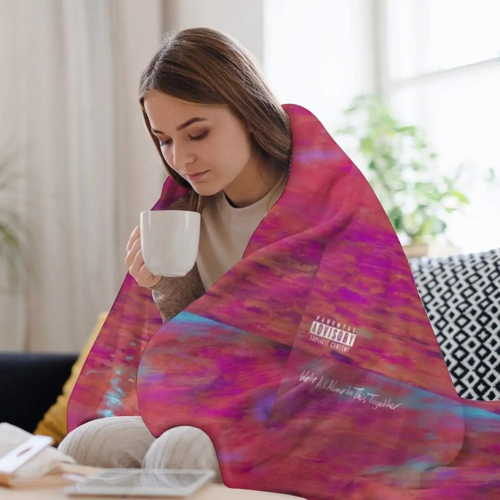 WE'RE ALL ALONE IN THIS TOGETHER Throw Blanket manga Picnic For Baby Softest Blankets