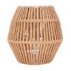 Paper Rope Lamp Shade Compatible with E27 E14 Base Decorative Woven Lampshade for Home Hotel Coffee Shop