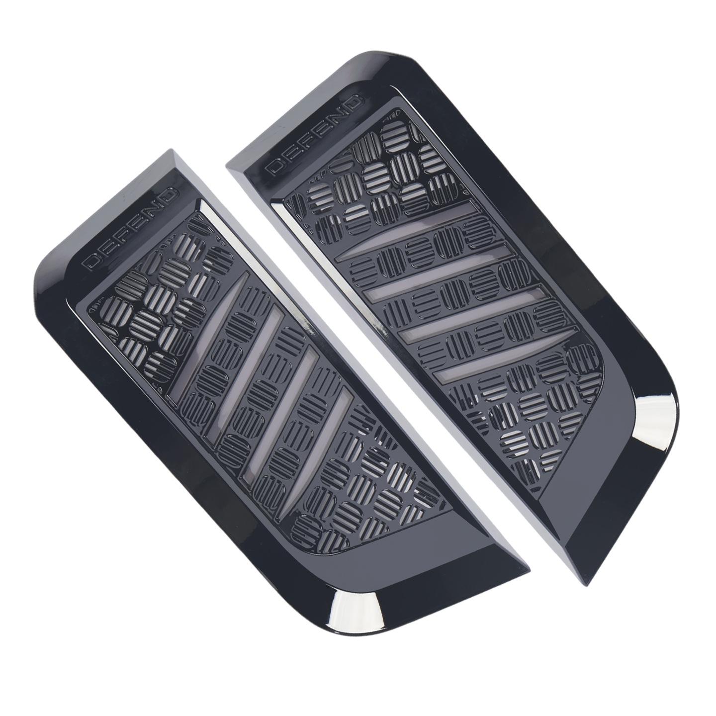 

LED Turn Signal & DRL Fender Frame for 2020-2025 Land Rover Defender Modification. 2 Pieces/Set