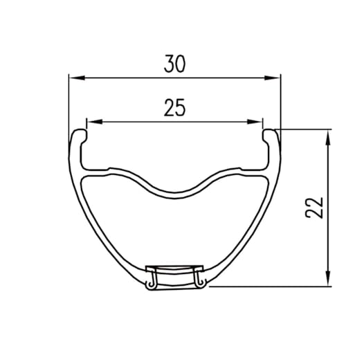 ALEXRIMS VXD4B MTB Wheels, 27.5-inch, Rear, 12x148mm, Shimano HG 7-11s, 6H Disc, Black