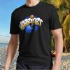 New Shirt Airbrush Warriors Basketball - Active Logo T-Shirt Funny Size S To 5XL