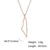 Xiaomi Skyrim Israel and Palestine Map Pendant Necklace for Women Men Stainless Steel Gold Color Neck Chains Country Geography Jewelry