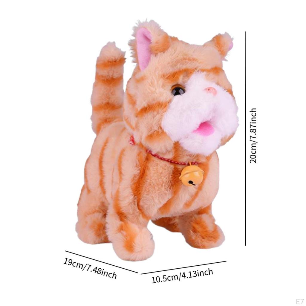 Interaktive Spielfigur Begleittier Katze Mehrzweck Lebensecht Elektronisches Haustier Aufnehmbar