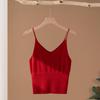 Women's Cashmere Camisole - 100% Pure Cashmere, Autumn/Winter, Slim Fit, Solid Color, Fashionable Knit Vest