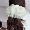 Large big hair accessories for girls women scrunchies elastic band ties korean fascinators elegant vintage  popular fashion