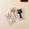 Cute Cat Style Gel Pens 0.5mm Tip Black Ink Quick-drying Pen Signature Pen School Offce Use